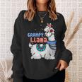 Grampy Lama Passender Familien-Weihnachts-Pyjama Geschenke Sweatshirt Geschenke für Sie