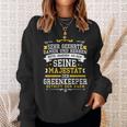 Greenkeeper Geschenk Fußball Rasenplatz Pflege Sprüche Sweatshirt Geschenke für Sie