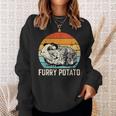 Guinea Pig Furry Potato Vintage Guinea Pig Sweatshirt Gifts for Her