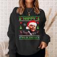 Happy 4Th Of Easter Funny Joe Biden Christmas Ugly Sweater V2 Men Women Sweatshirt Graphic Print Unisex Gifts for Her