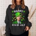 Happy 4Th Of July Confused Funny Joe Biden St Patricks Day Sweatshirt Gifts for Her