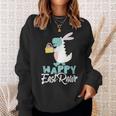 Happy Eastrawr Easter DinosaurRex Egg Hunt Basket Bunny Sweatshirt Gifts for Her