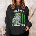 Happy Halloween Joe Biden St Patricks Day Leprechaun Hat Sweatshirt Gifts for Her