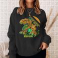 Happy Pat Rex DayRex Dinosaur St Patricks Day Sweatshirt Gifts for Her