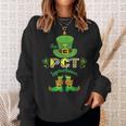 Happy Saint Patrick Day To Me You Lover The Pct Leprechaun Sweatshirt Gifts for Her