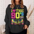 Heart 90S 1990S Fashion Theme Party Outfit Nineties Costume Sweatshirt Gifts for Her