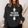 Herren Der Mann Die Legende Sweatshirt Geschenke für Sie