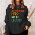 Herren Freund Held Mythos Legende Retro-Vintage-Freund Sweatshirt Geschenke für Sie