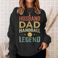 Herren Handball Legende & Vater Retro Sweatshirt, Perfekt für Spieler Geschenke für Sie