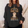 Herren Opa Großvater Shih Tzu Sweatshirt Geschenke für Sie