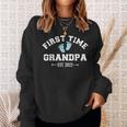 Herren Zum Ersten Mal Opa 2022 Werdender Großvater Sweatshirt Geschenke für Sie