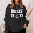 Hockey Dad - Funny Hockey Dad Sweatshirt Gifts for Her
