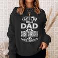 I Have Two Titles Dad And Great Grandpa And I Rock Them Both Sweatshirt Gifts for Her