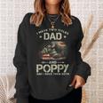 I Have Two Titles Dad And Poppy Men American Flag Grandpa V2 Sweatshirt Gifts for Her