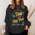 I Have Two Titles Dad And Stepdad Men Vintage Papa Bonus Dad Sweatshirt Gifts for Her