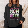 I Have Two Titles Mom And Wife Best Wife Mothers Day Sweatshirt Gifts for Her