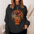 I Love My Roots Back Powerful History Month Pride Dna Gift V2 Sweatshirt Gifts for Her