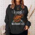 I Void Warranties Car Auto Mrcahnic Repairman Gift Sweatshirt Gifts for Her