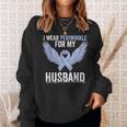 I Wear Periwinkle For My Husband Esophageal Cancer Awareness Sweatshirt Gifts for Her