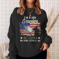Im A Dad Grandpa Veteran Nothing Scares Me Fathers Day Gift Sweatshirt Gifts for Her