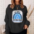 In April We Wear Blue - Child Abuse Prevention Awareness Sweatshirt Gifts for Her