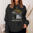 Inspirierendes Schwarzes Sweatshirt mit Grafikdesign und Motivationsspruch Geschenke für Sie