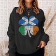 Irish Scottish Flag Ireland Scotland St Patricks Day V2 Sweatshirt Gifts for Her