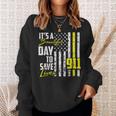 Its A Beautiful Day To Save Lives 911 Dispatcher Operator Sweatshirt Gifts for Her