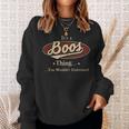Its A Boos Thing You Wouldnt Understand Personalized Name Gifts With Name Printed Boos Sweatshirt Gifts for Her