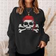 Jolly Roger Pirate | Skull And Crossbones | Gift Sweatshirt Gifts for Her