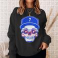 Julio Urías Sugar Skull Sweatshirt Gifts for Her