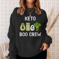 Keto Boo Crew Squad Sweatshirt Gifts for Her