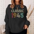 Klassisch 1945 Vintage 78 Geburtstag Geschenk Classic Sweatshirt Geschenke für Sie