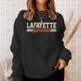 Lafayette Louisiana Retro Men Women Sweatshirt Graphic Print Unisex Gifts for Her
