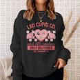 L&D Cupid Co Funny Labor And Delivery Valentines Day Sweatshirt Gifts for Her