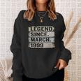 Legend Since March 1999 21Th Birthday Gifts 21 Year Old Sweatshirt Gifts for Her