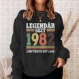 Legendär Seit 1982 Geburtstag Sweatshirt Geschenke für Sie