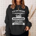 Legende Handwerker Sweatshirt, Lustiger Spruch für Herren Geschenke für Sie