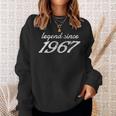 Legende Seit 1967 Geburtstag Jubiläum Sweatshirt Geschenke für Sie