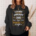 Legends January 2006 Gift 17 Year Old 17Th Birthday Gifts Sweatshirt Gifts for Her