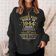 Legends Were Born In 1944 78 Years Old 78Th Birthday Gifts V2 Sweatshirt Gifts for Her