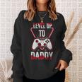 Level Up To Daddy Future Dad Level Unlocked 2023 Sweatshirt Gifts for Her