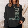 Limited Edition April 1983 40Th Birthday Born 1983 Sweatshirt Gifts for Her