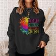Love Minds Of All Kinds Neurodiversity Autism Awareness Sweatshirt Gifts for Her