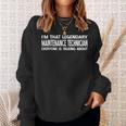 Maintenance Technician Job Title Maintenance Technician Sweatshirt Gifts for Her