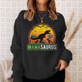 Mamasaurus T-Rex Mama 2 Kinder Dino Mutter Muttertag Sweatshirt Geschenke für Sie