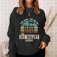 Man Myth Legend Dad Ski Ballet Amazing Skier Gift Sweatshirt Gifts for Her