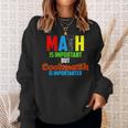 Math Is Important But Coolmath Sweatshirt Gifts for Her