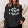 Mcmullen Funny Surname Family Tree Birthday Reunion Gift Sweatshirt Gifts for Her