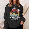 Meerschweinchen Is My Spirit Tierliebhaber Sweatshirt Geschenke für Sie